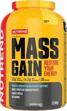 Nutrend Mass Gain 2 100 g, vanilka