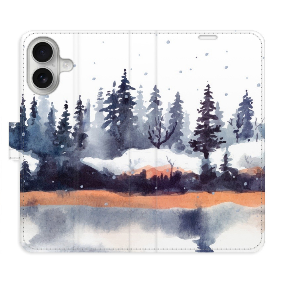 Flipové puzdro iSaprio - Winter 02 - iPhone 16