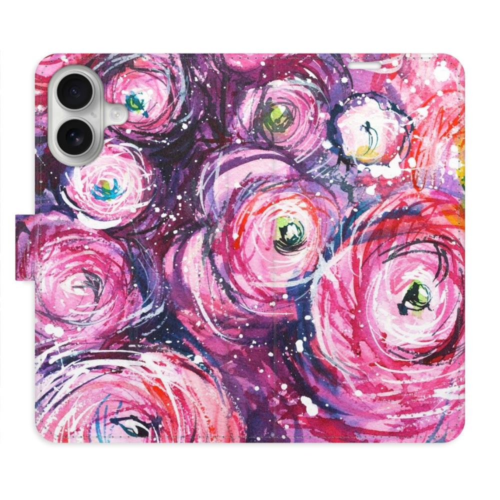 Flipové puzdro iSaprio - Retro Paint 02 - iPhone 16