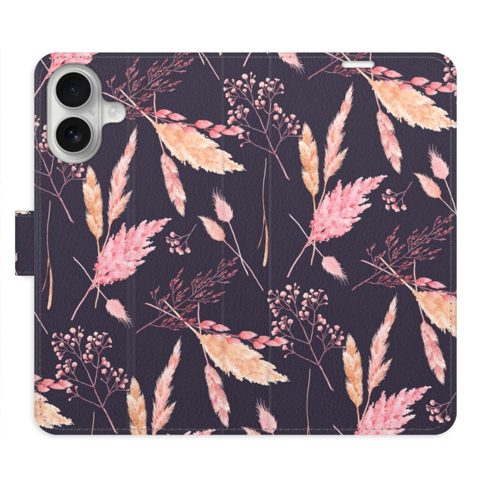 Flipové puzdro iSaprio - Ornamental Flowers 02 - iPhone 16