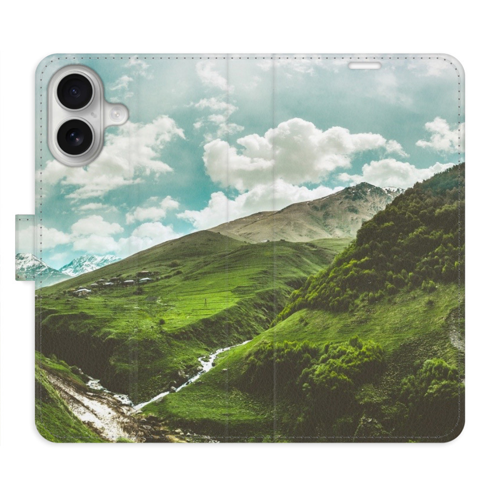 Flipové puzdro iSaprio - Mountain Valley - iPhone 16