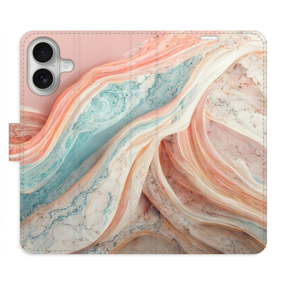 Flipové puzdro iSaprio - Colour Marble - iPhone 16