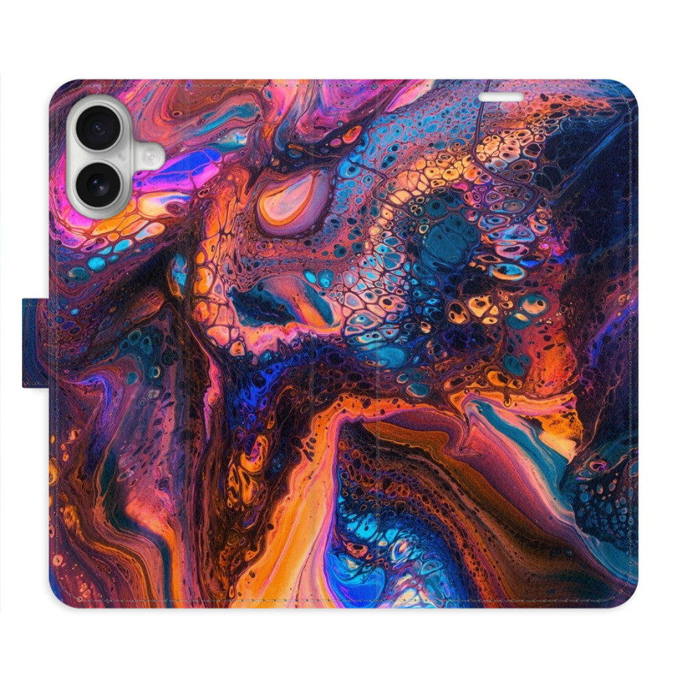 Flipové puzdro iSaprio - Magical Paint - iPhone 16 Plus