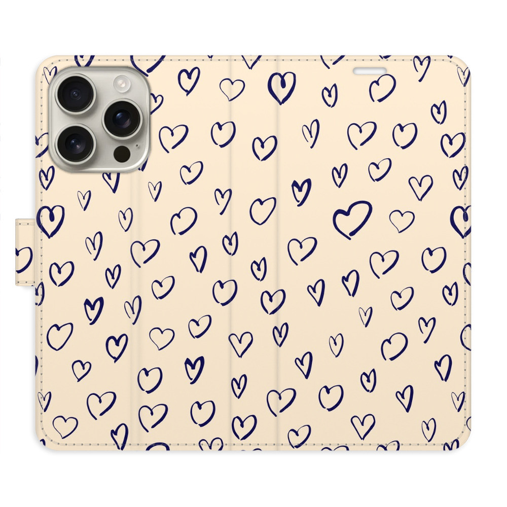 Flipové puzdro iSaprio - Heart Light 02 - iPhone 16 Pro