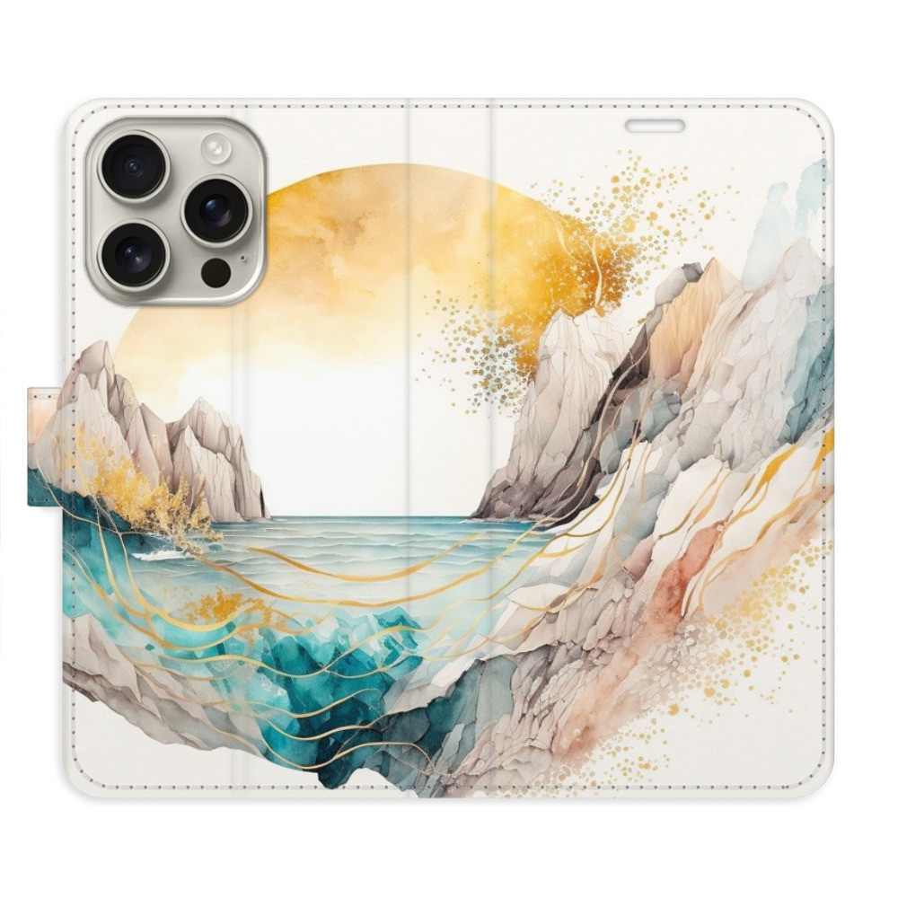 Flipové puzdro iSaprio - Winter in the Mountains - iPhone 16 Pro