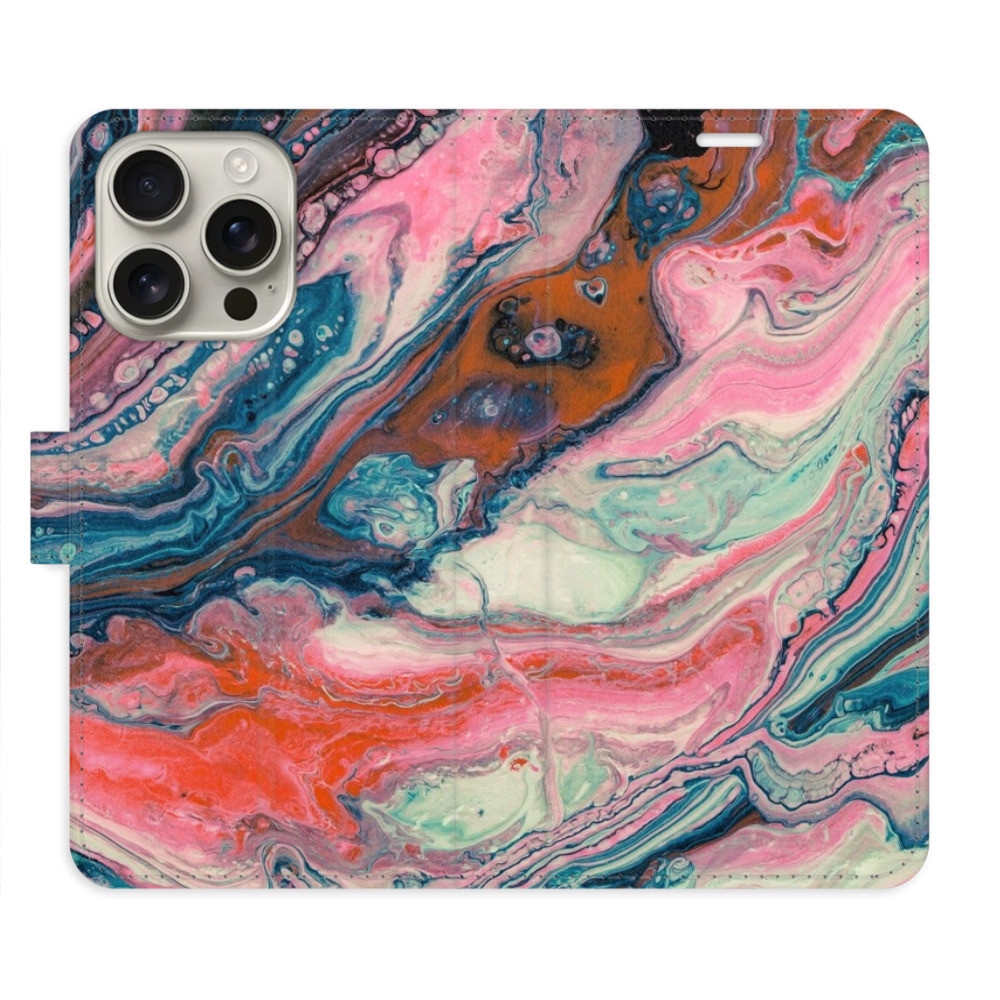 Flipové puzdro iSaprio - Retro Paint - iPhone 16 Pro