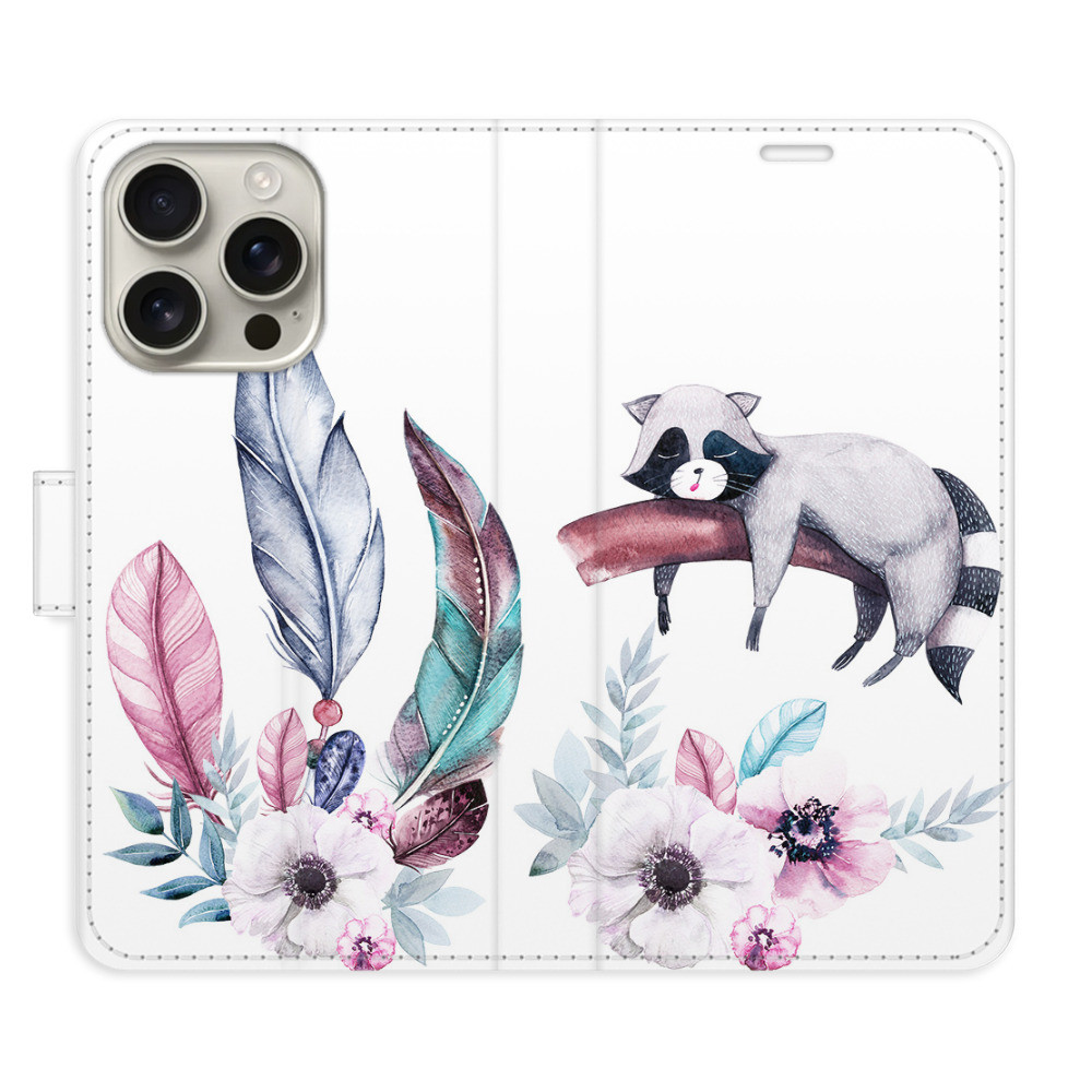 Flipové puzdro iSaprio - Lazy day 02 - iPhone 16 Pro