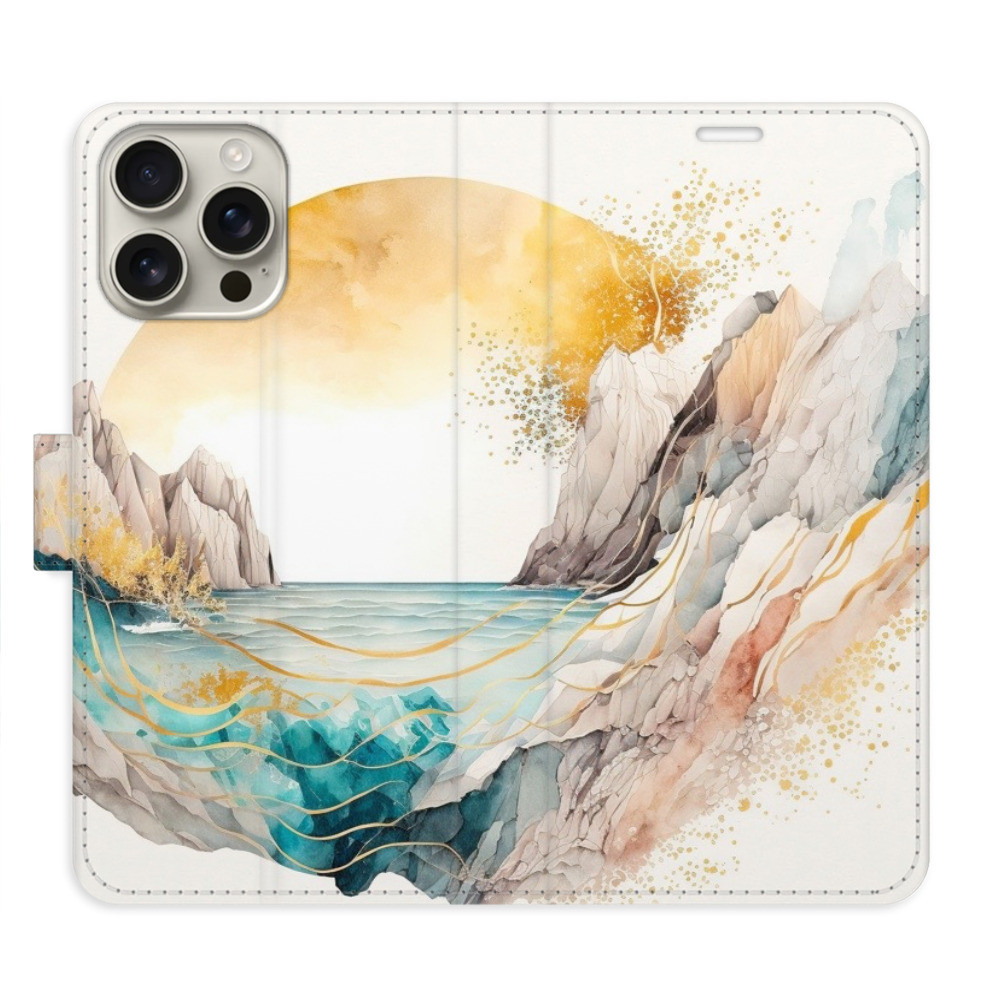 Flipové puzdro iSaprio - Winter in the Mountains - iPhone 16 Pro Max