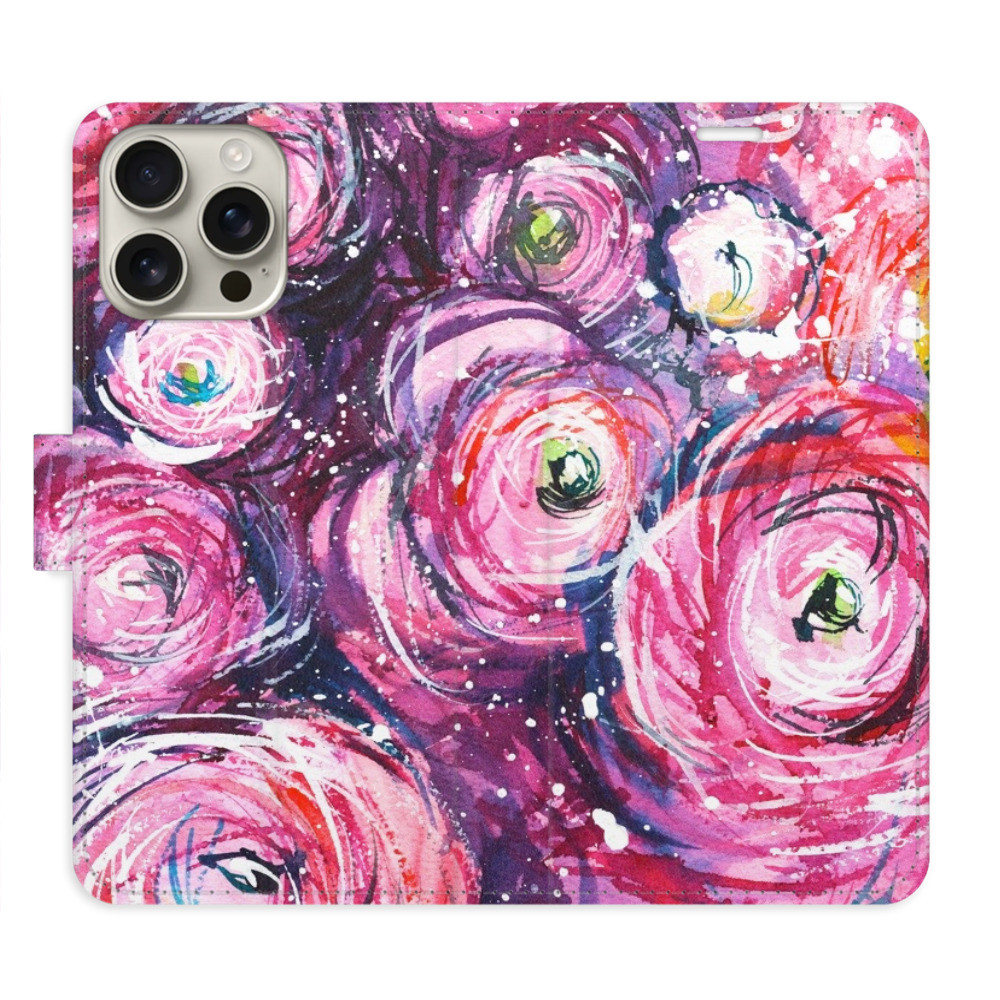 Flipové puzdro iSaprio - Retro Paint 02 - iPhone 16 Pro Max