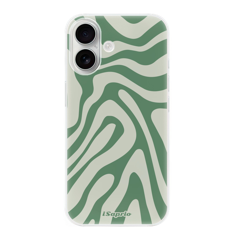 Odolné silikónové puzdro iSaprio - Zebra Green - iPhone 16