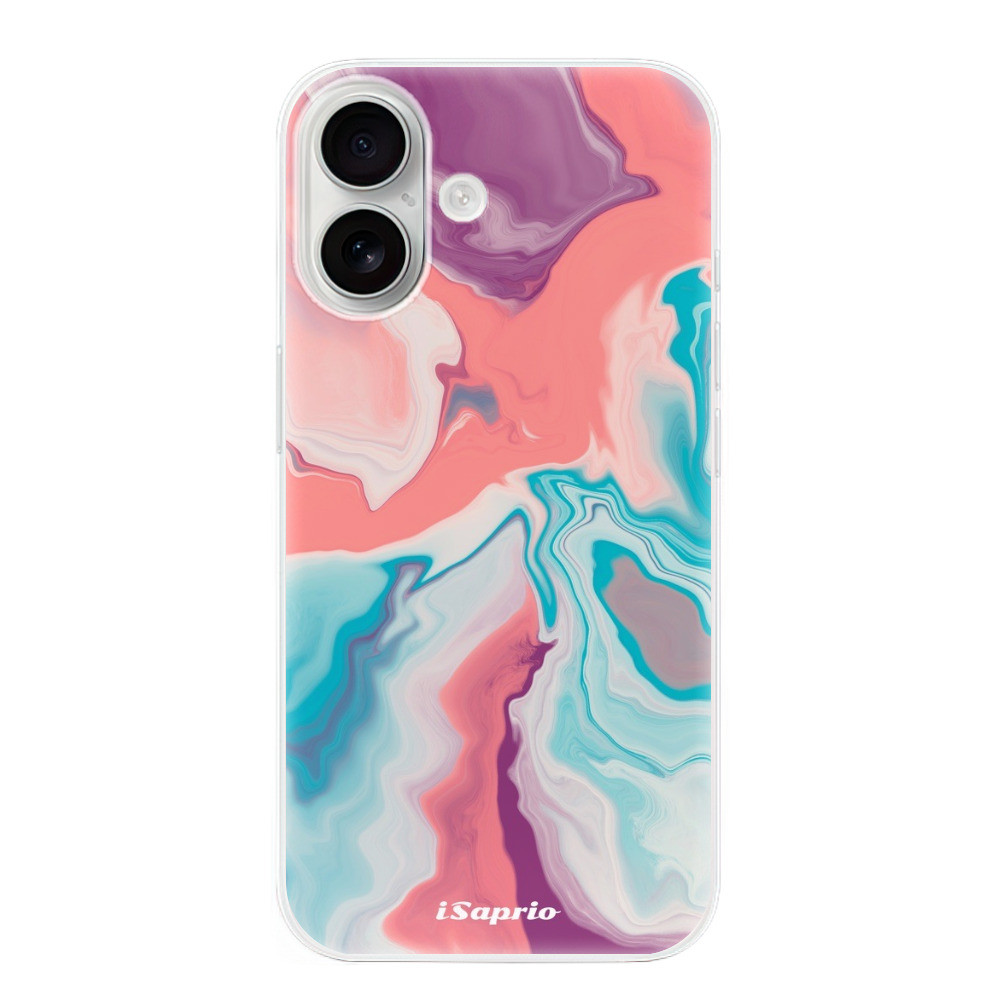 Odolné silikónové puzdro iSaprio - New Liquid - iPhone 16