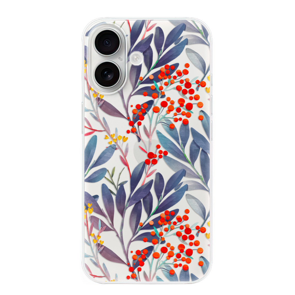 Odolné silikónové puzdro iSaprio - Rowanberry - iPhone 16