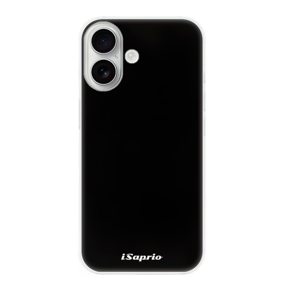 Odolné silikónové puzdro iSaprio - 4Pure - černý - iPhone 16