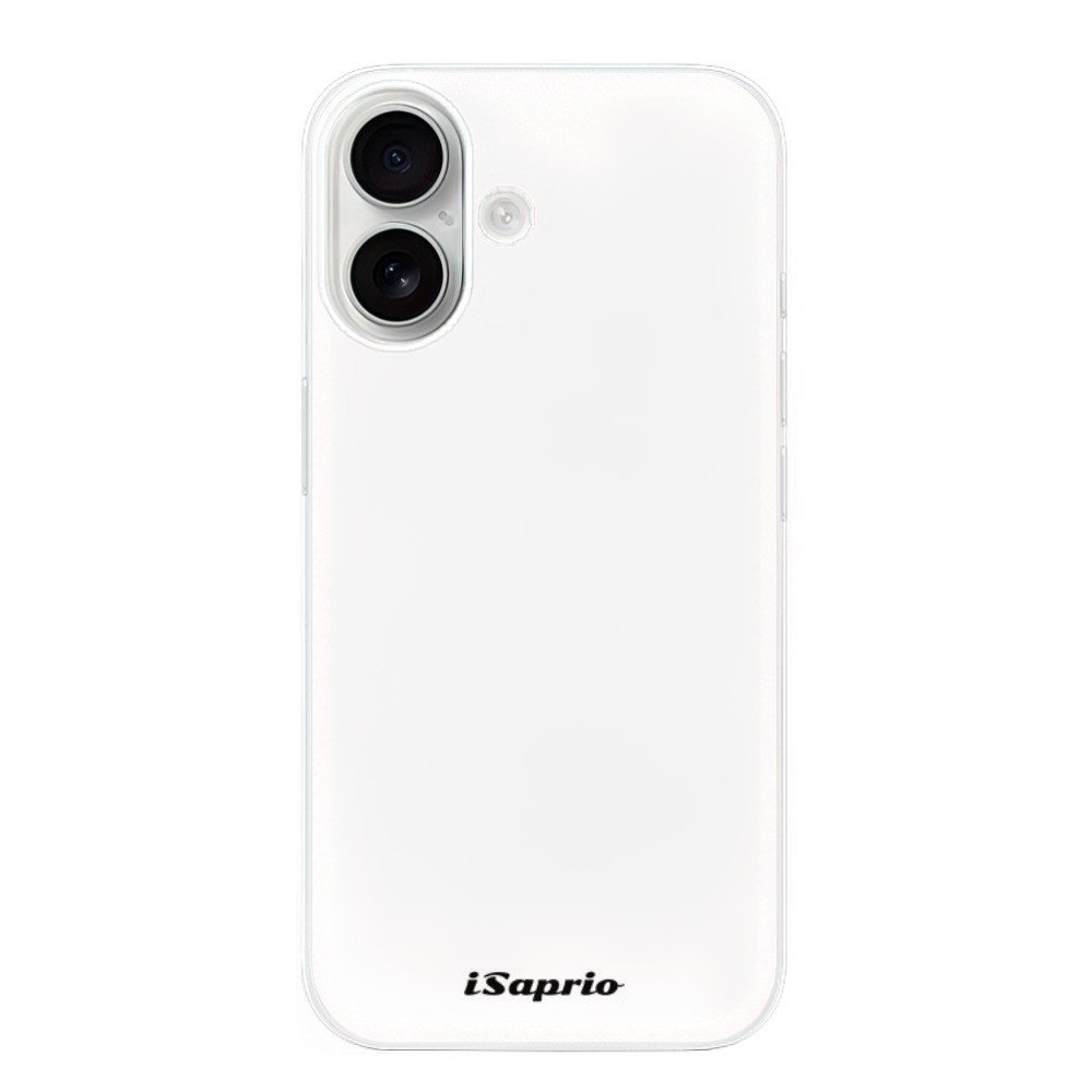 Odolné silikónové puzdro iSaprio - 4Pure - bílý - iPhone 16