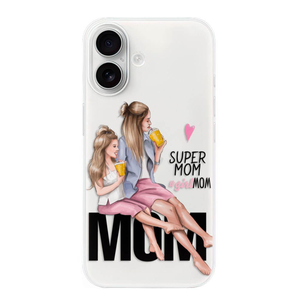 Odolné silikónové puzdro iSaprio - Milk Shake - Blond - iPhone 16