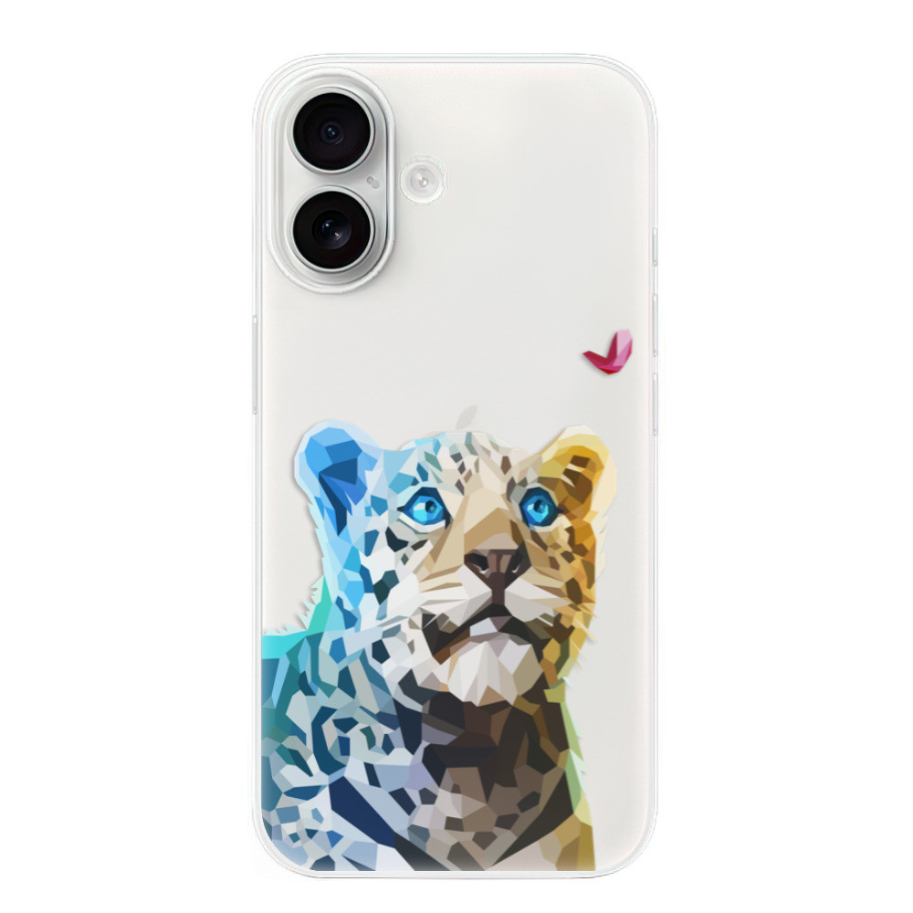 Odolné silikónové puzdro iSaprio - Leopard With Butterfly - iPhone 16