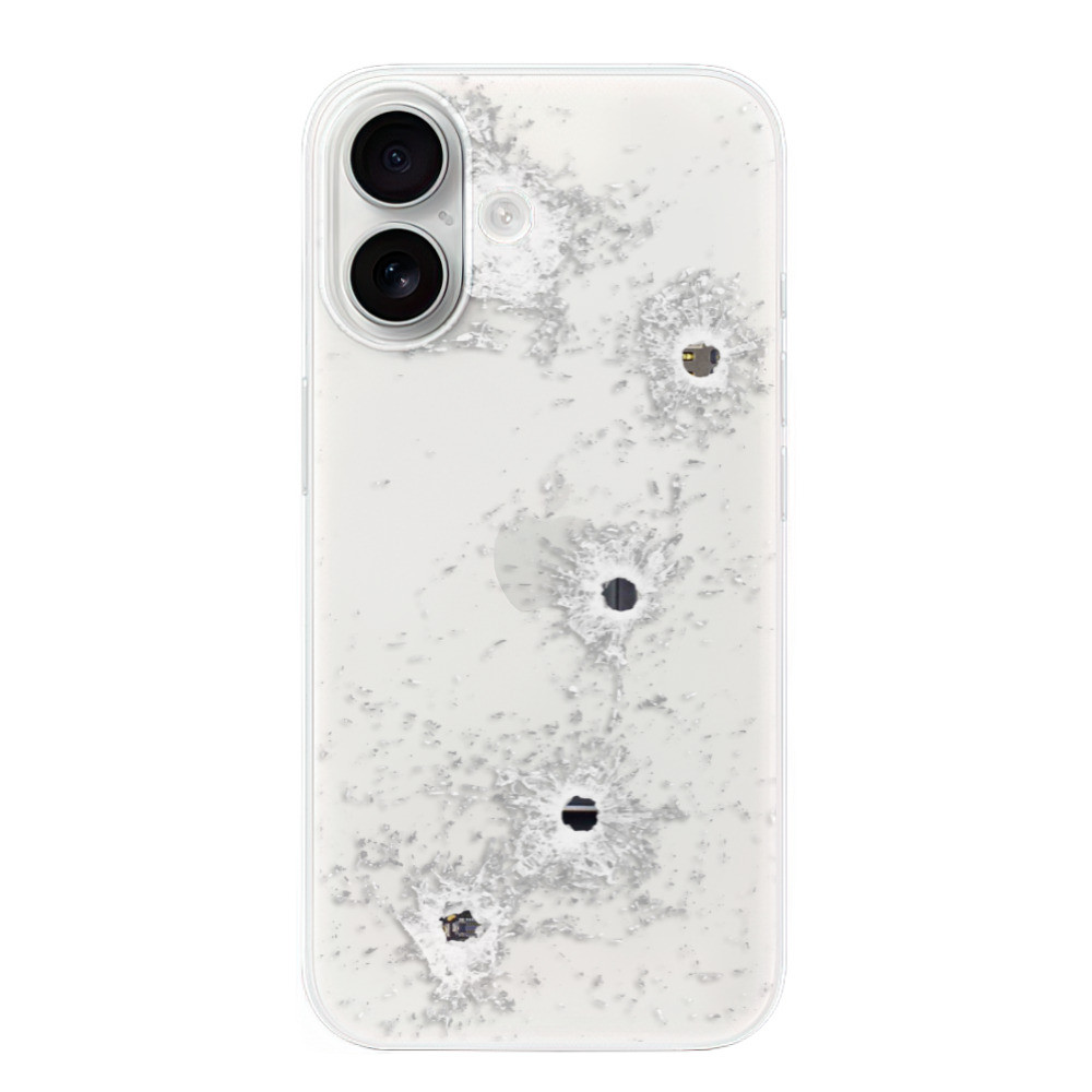 Odolné silikónové puzdro iSaprio - Gunshots - iPhone 16