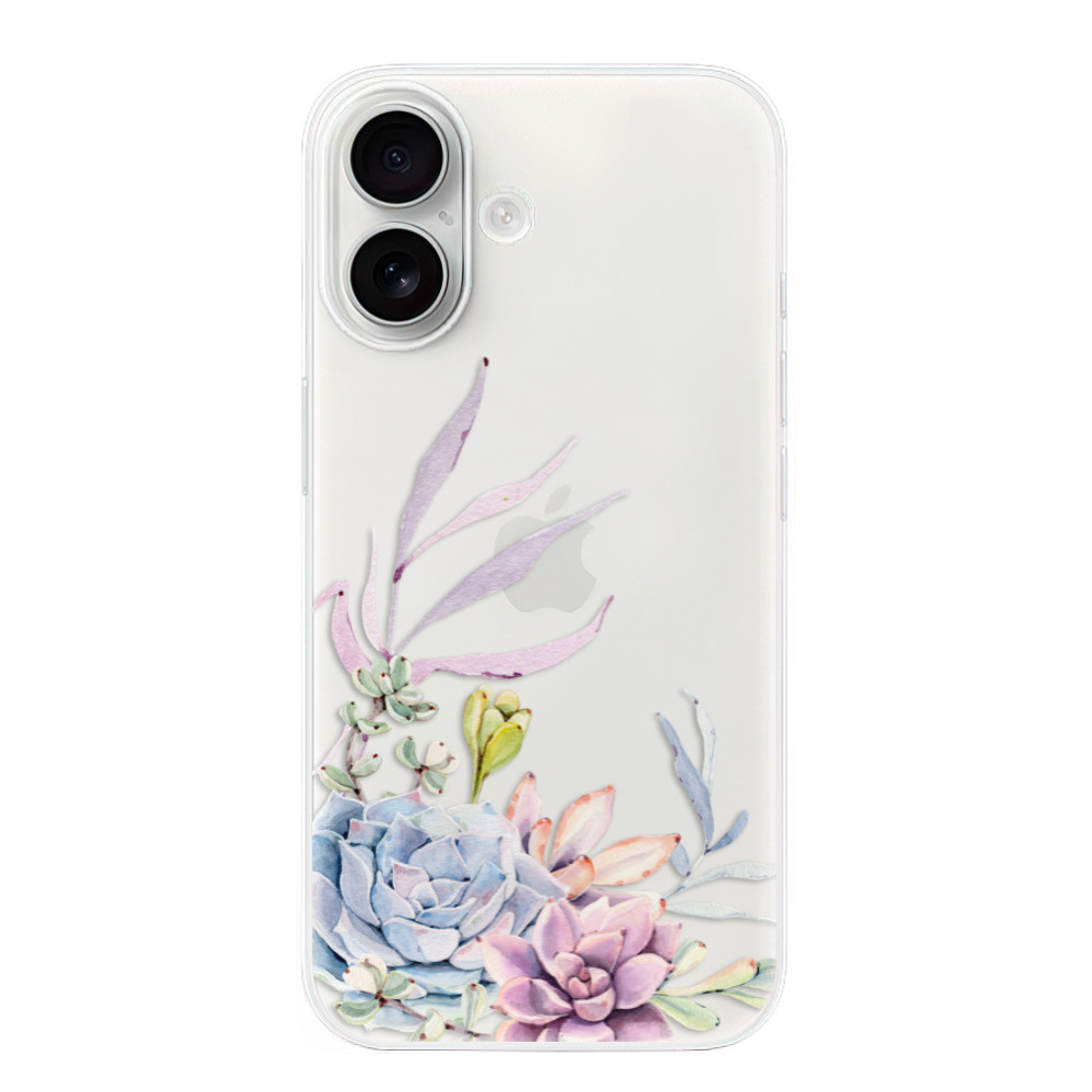 Odolné silikónové puzdro iSaprio - Succulent 01 - iPhone 16