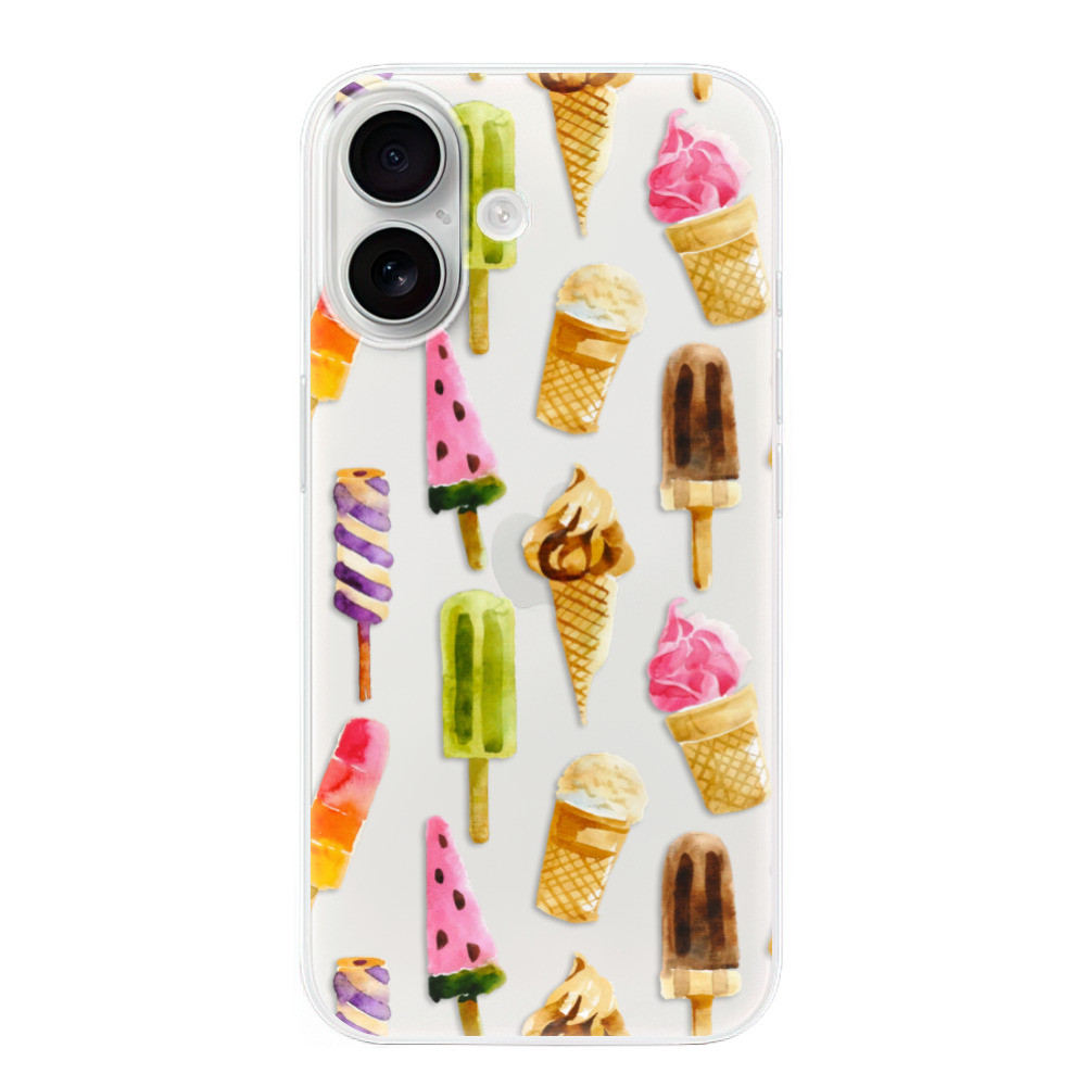 Odolné silikónové puzdro iSaprio - Ice Cream - iPhone 16