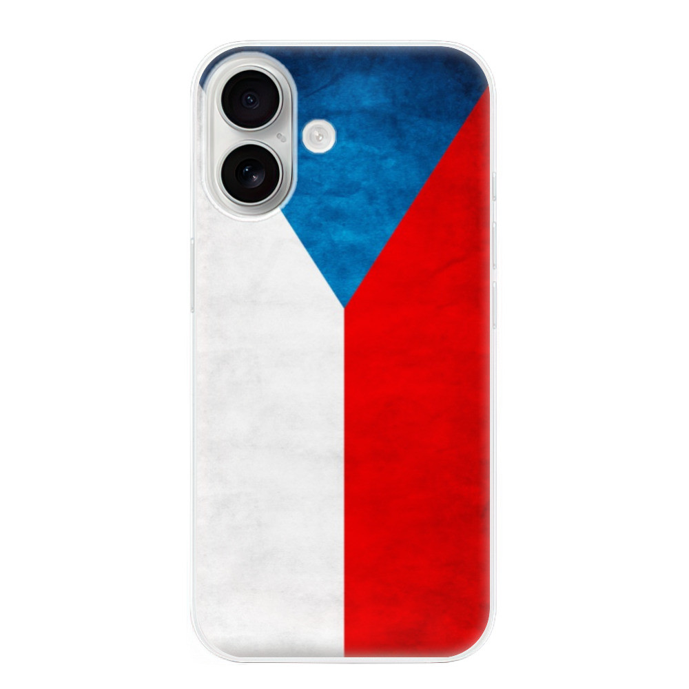 Odolné silikónové puzdro iSaprio - Czech Flag - iPhone 16