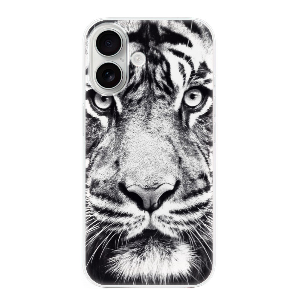 Odolné silikónové puzdro iSaprio - Tiger Face - iPhone 16