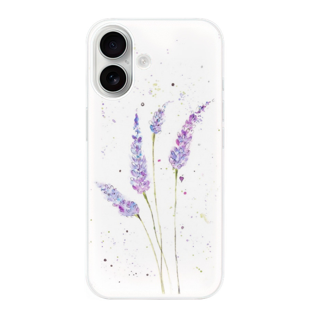 Odolné silikónové puzdro iSaprio - Lavender - iPhone 16