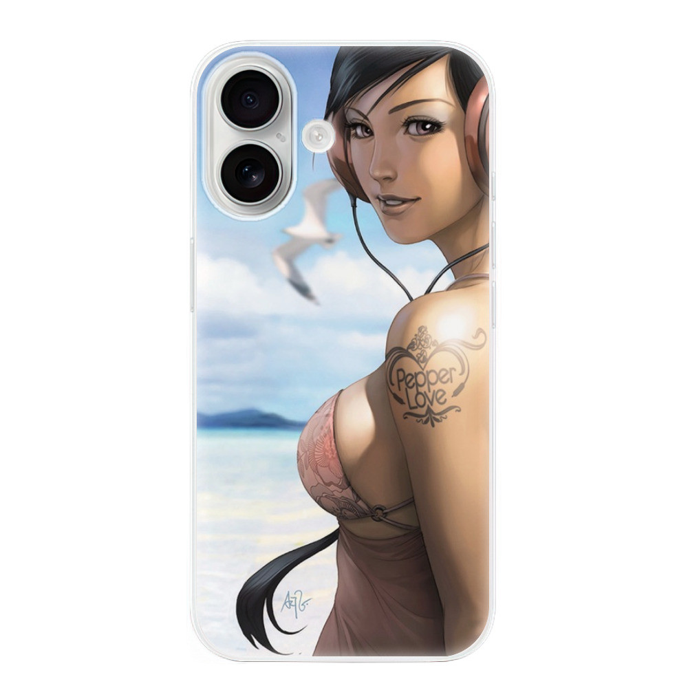 Odolné silikónové puzdro iSaprio - Girl 02 - iPhone 16