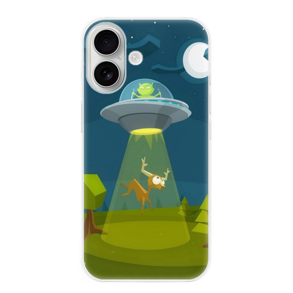 Odolné silikónové puzdro iSaprio - Alien 01 - iPhone 16