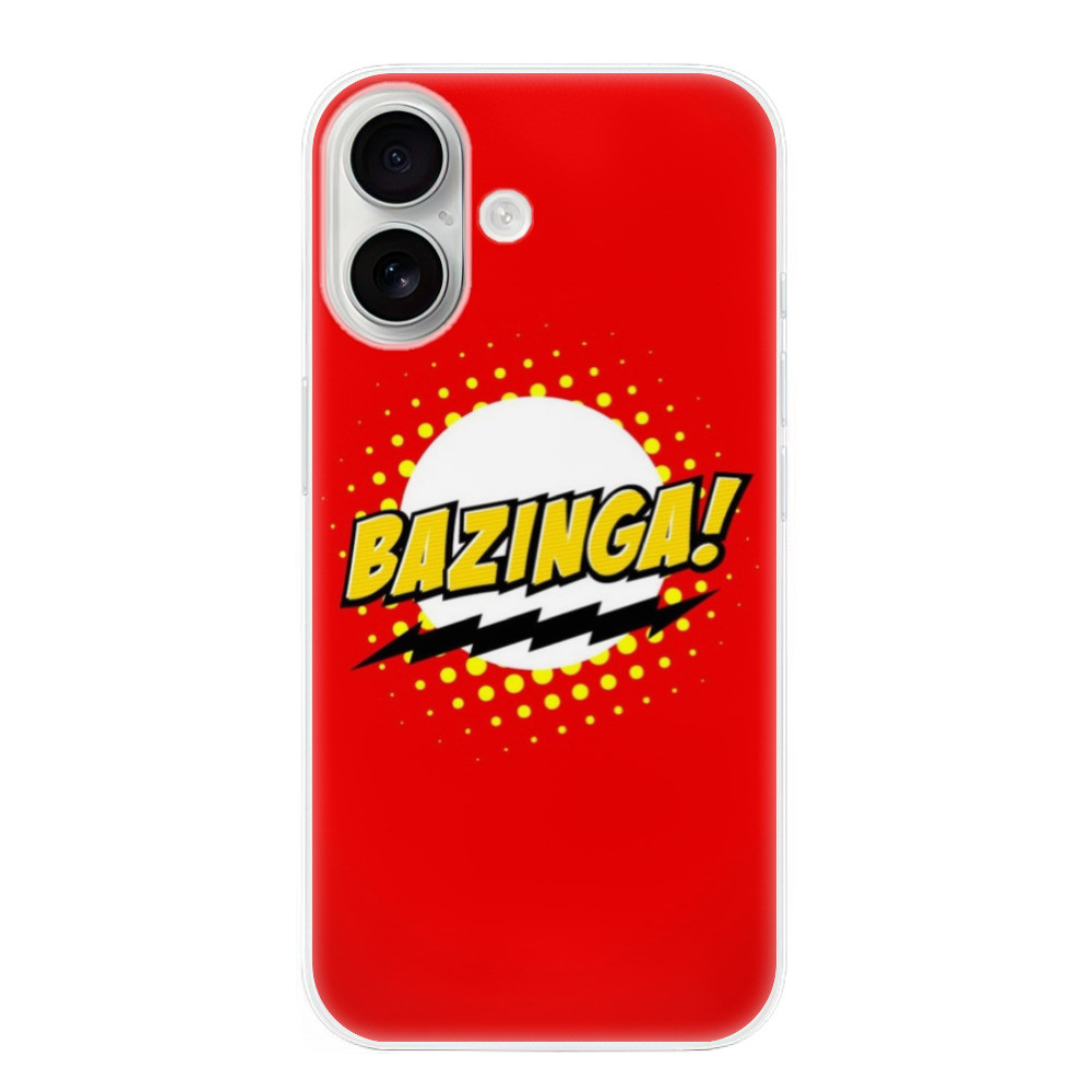 Odolné silikónové puzdro iSaprio - Bazinga 01 - iPhone 16