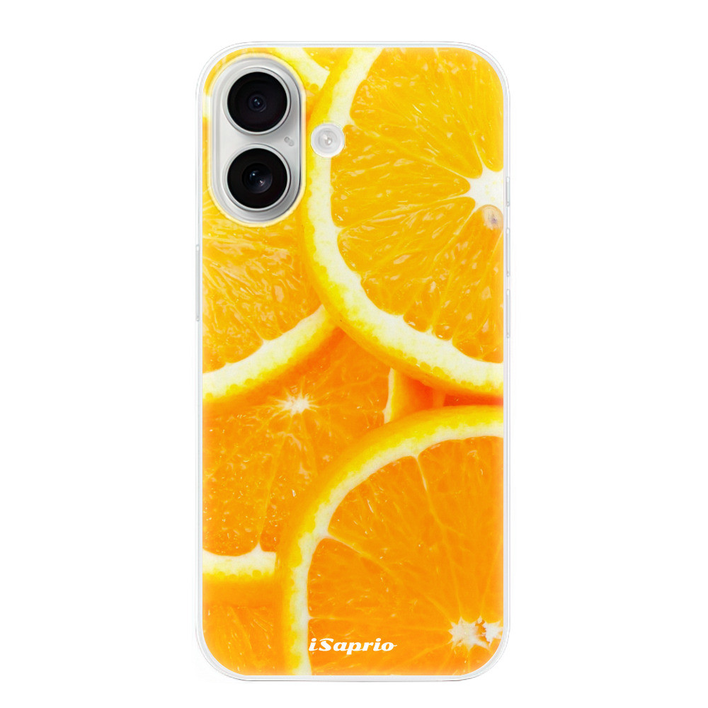 Odolné silikónové puzdro iSaprio - Orange 10 - iPhone 16