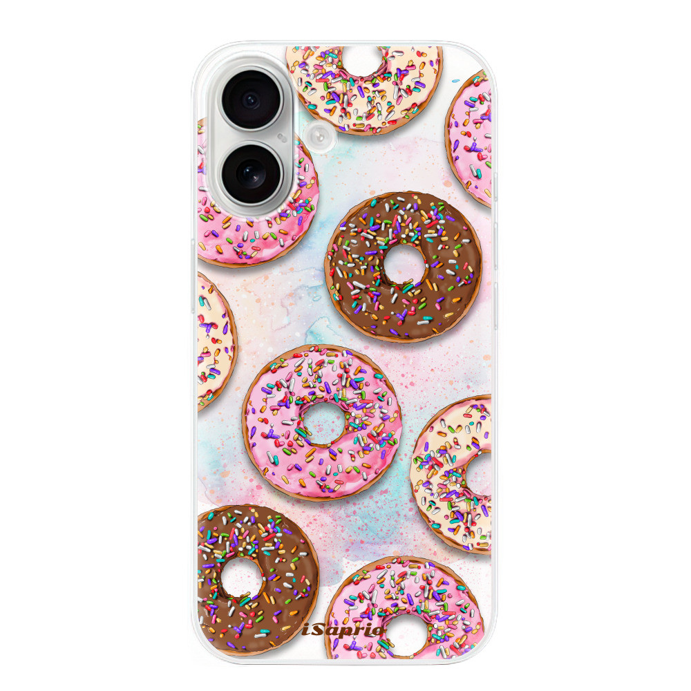 Odolné silikónové puzdro iSaprio - Donuts 11 - iPhone 16