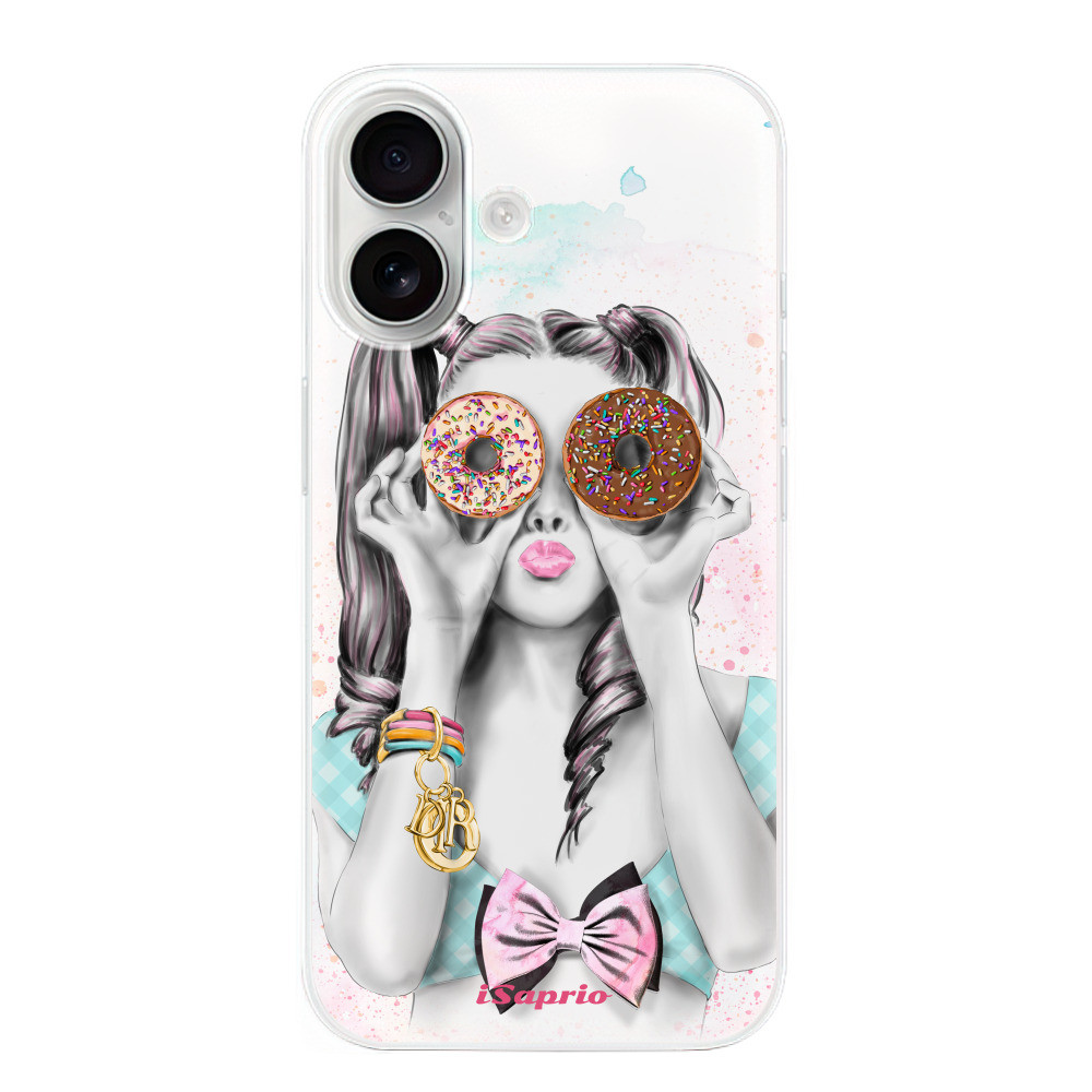 Odolné silikónové puzdro iSaprio - Donuts 10 - iPhone 16