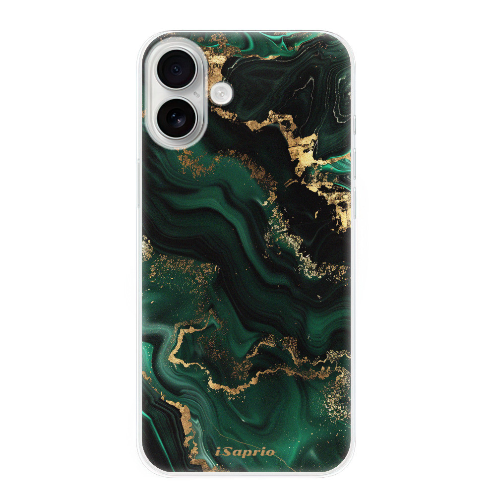 Odolné silikónové puzdro iSaprio - Emerald - iPhone 16 Plus