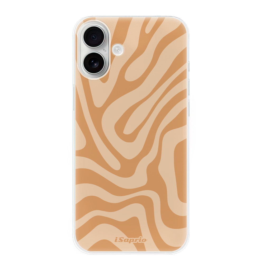 Odolné silikónové puzdro iSaprio - Zebra Orange - iPhone 16 Plus