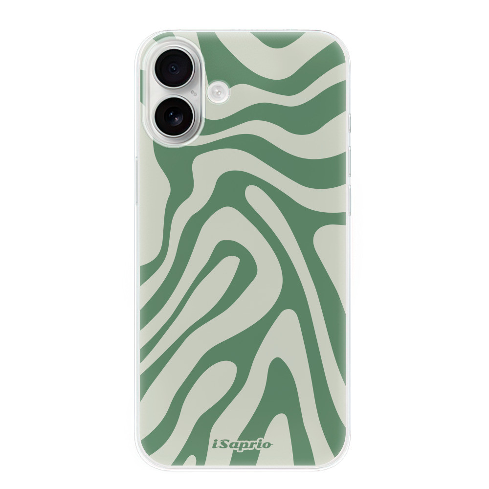 Odolné silikónové puzdro iSaprio - Zebra Green - iPhone 16 Plus