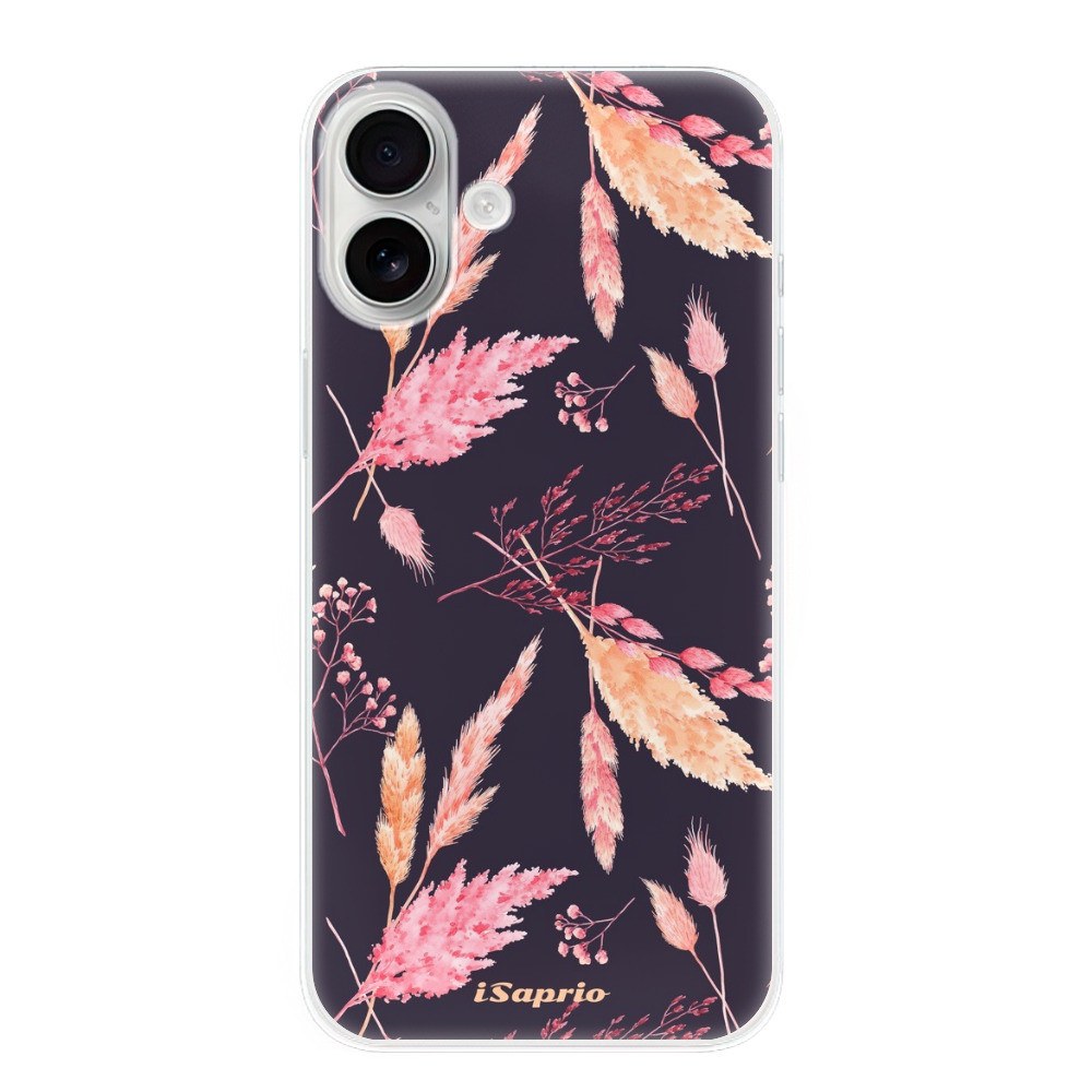 Odolné silikónové puzdro iSaprio - Herbal Pattern - iPhone 16 Plus