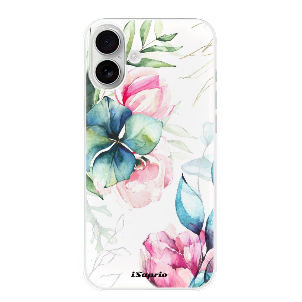 Odolné silikónové puzdro iSaprio - Flower Art 01 - iPhone 16 Plus