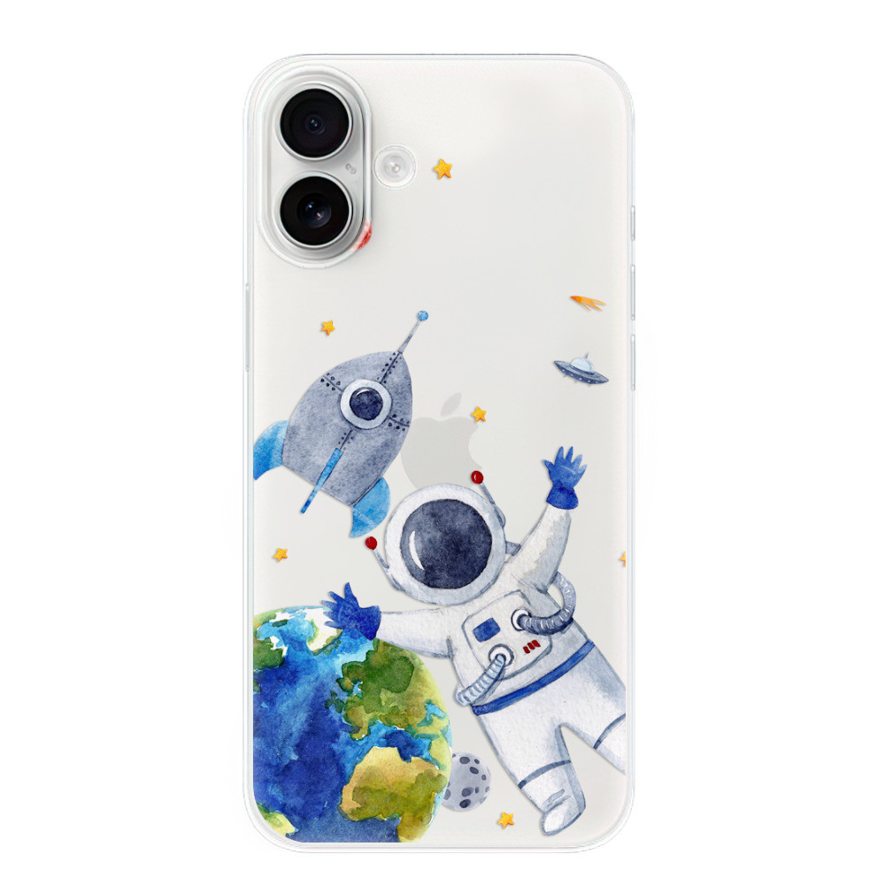 Odolné silikónové puzdro iSaprio - Space 05 - iPhone 16 Plus