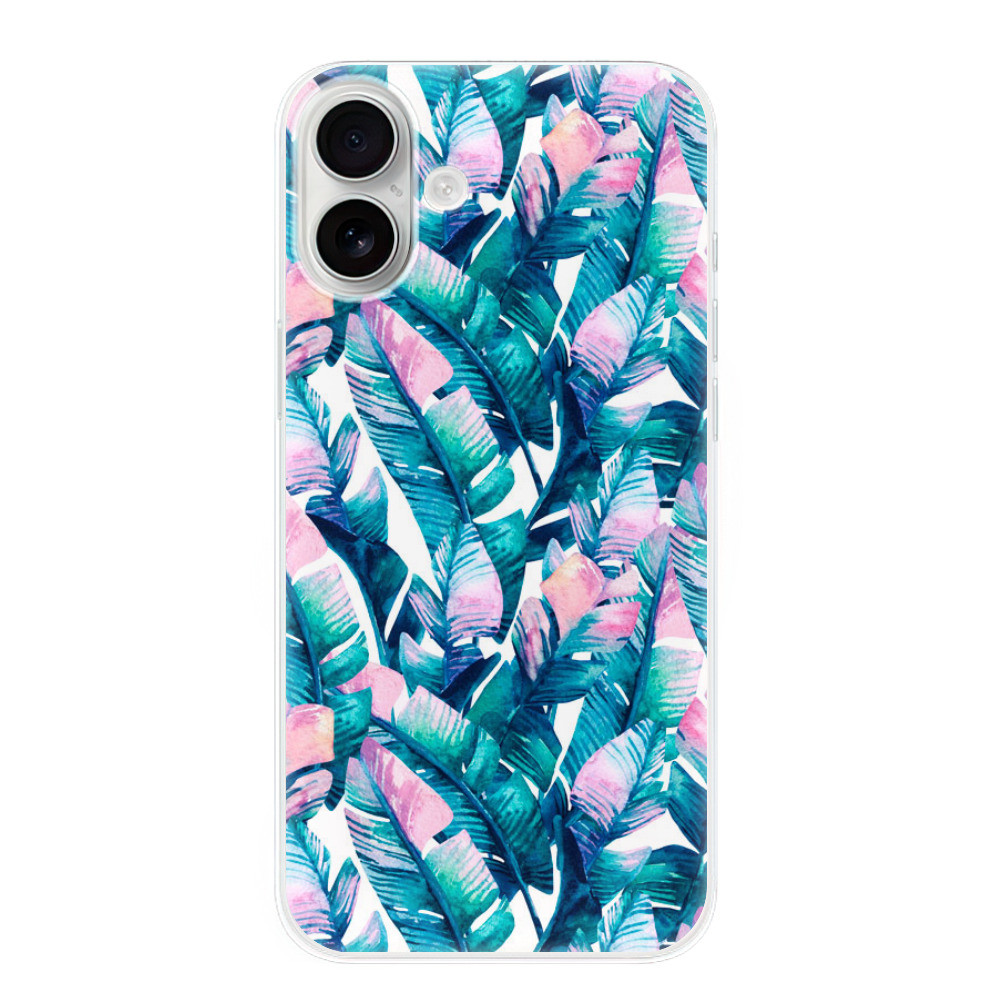 Odolné silikónové puzdro iSaprio - Palm Leaves 03 - iPhone 16 Plus