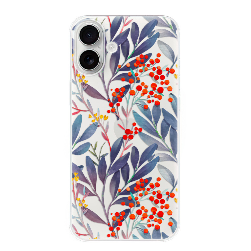 Odolné silikónové puzdro iSaprio - Rowanberry - iPhone 16 Plus