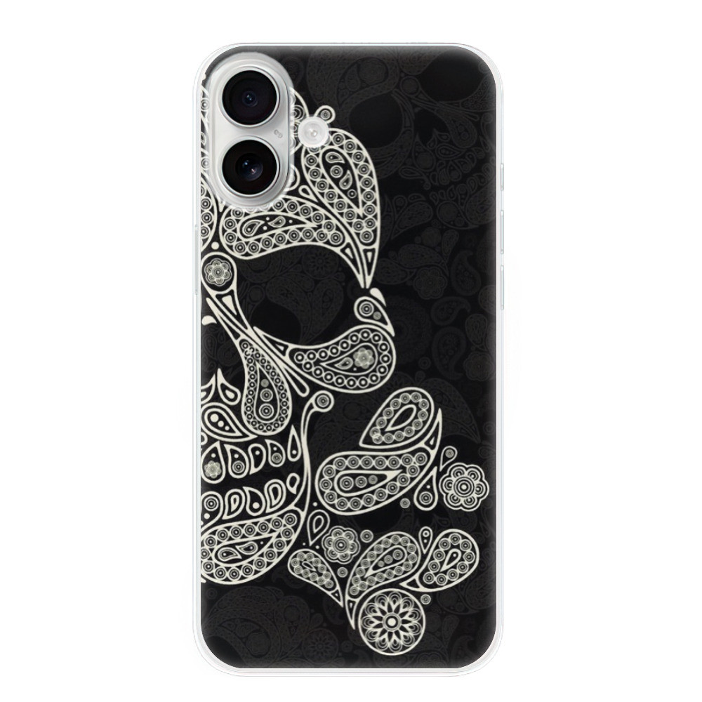 Odolné silikónové puzdro iSaprio - Mayan Skull - iPhone 16 Plus