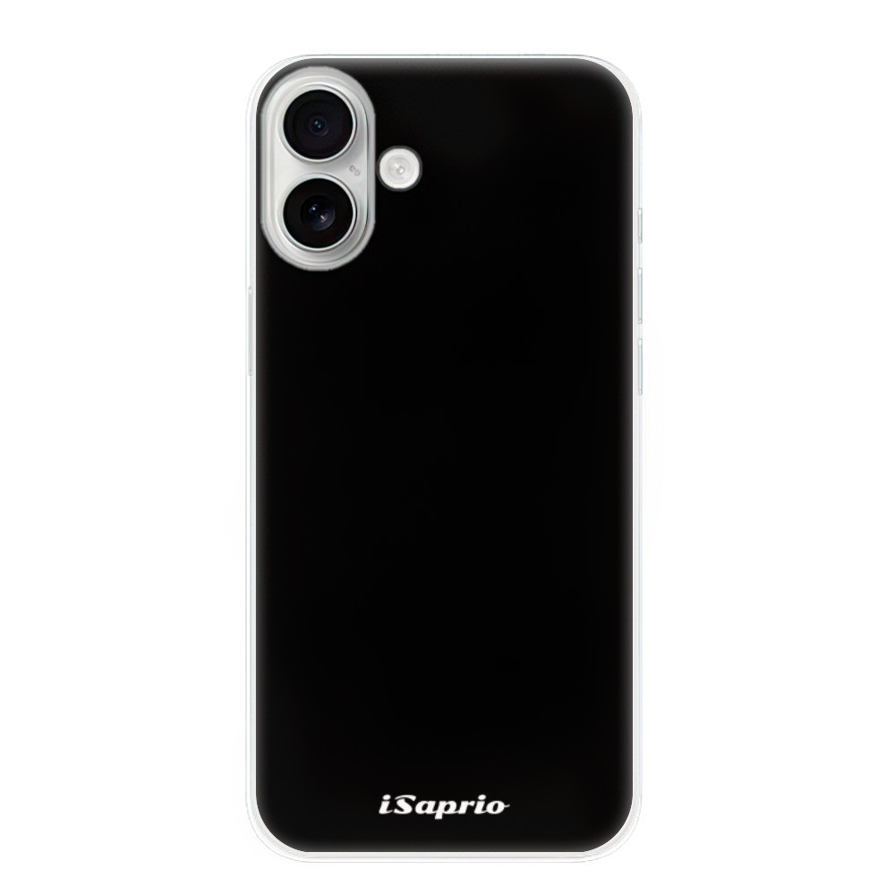 Odolné silikónové puzdro iSaprio - 4Pure - černý - iPhone 16 Plus