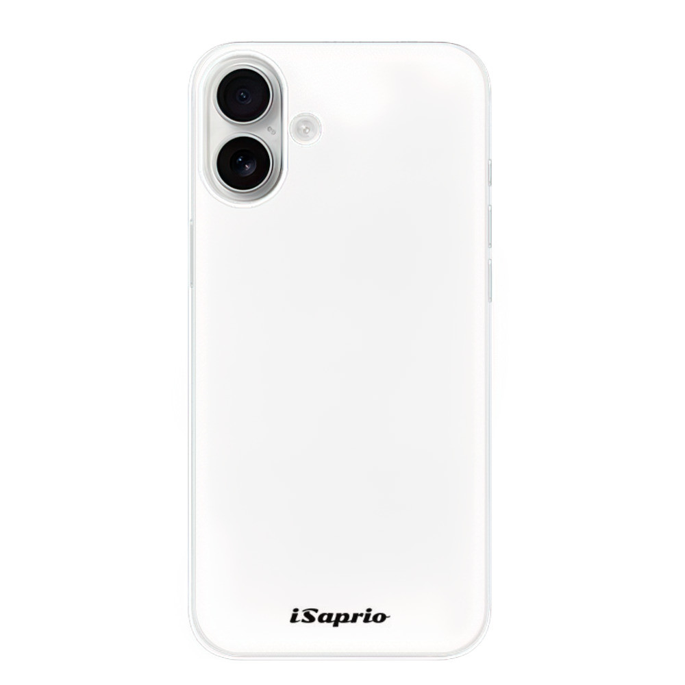 Odolné silikónové puzdro iSaprio - 4Pure - bílý - iPhone 16 Plus