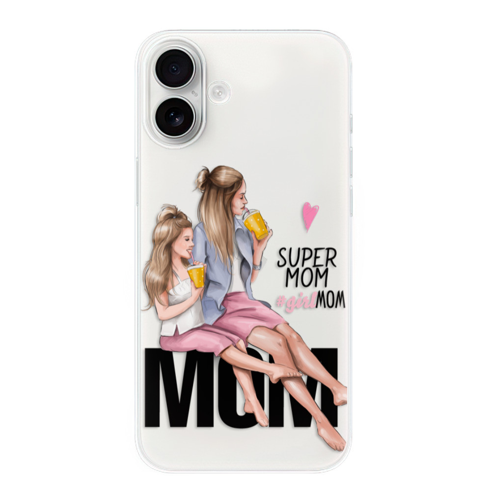 Odolné silikónové puzdro iSaprio - Milk Shake - Blond - iPhone 16 Plus