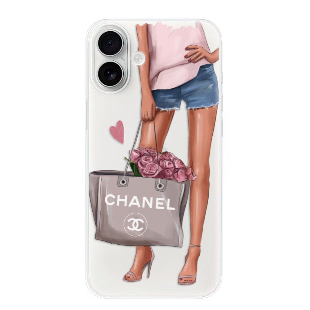 Odolné silikónové puzdro iSaprio - Fashion Bag - iPhone 16 Plus