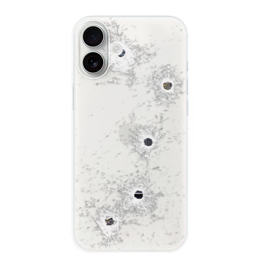 Odolné silikónové puzdro iSaprio - Gunshots - iPhone 16 Plus
