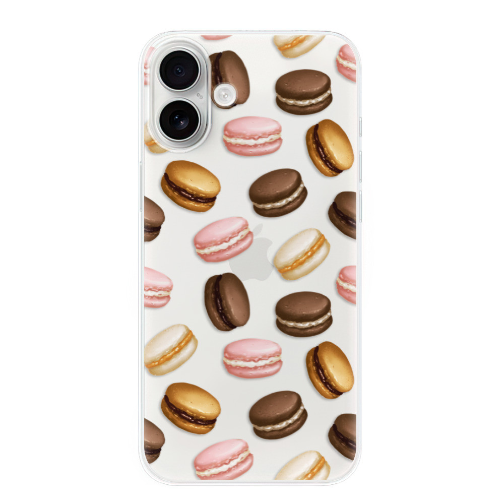 Odolné silikónové puzdro iSaprio - Macaron Pattern - iPhone 16 Plus