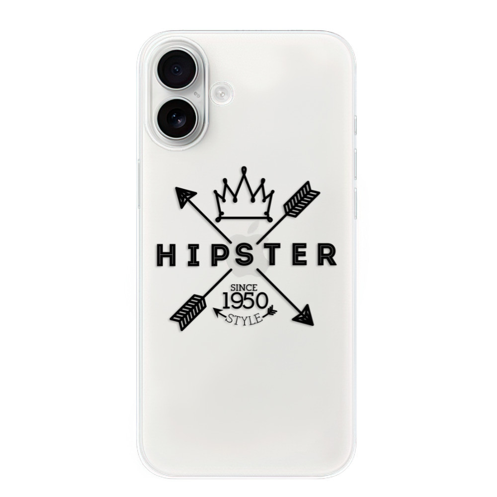 Odolné silikónové puzdro iSaprio - Hipster Style 02 - iPhone 16 Plus