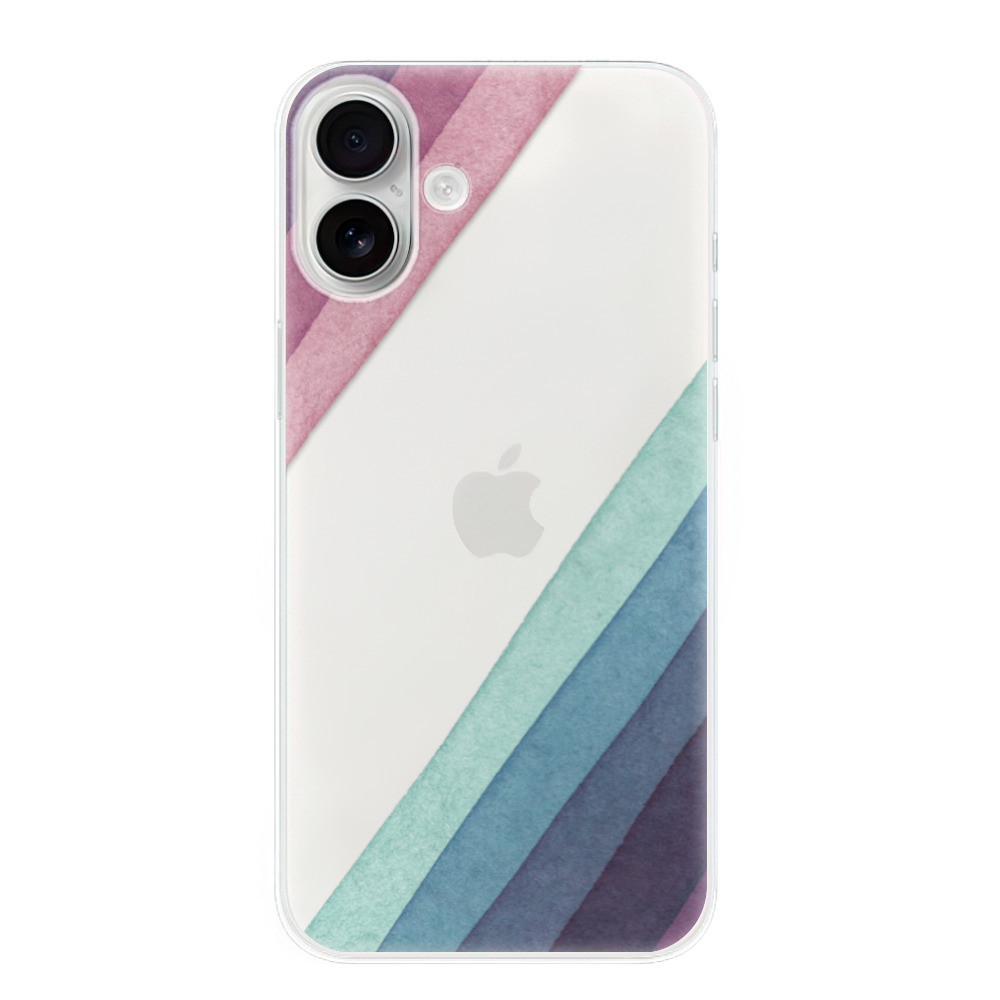Odolné silikónové puzdro iSaprio - Glitter Stripes 01 - iPhone 16 Plus