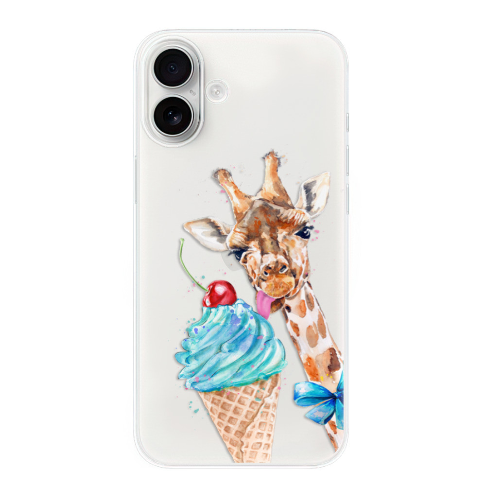 Odolné silikónové puzdro iSaprio - Love Ice-Cream - iPhone 16 Plus